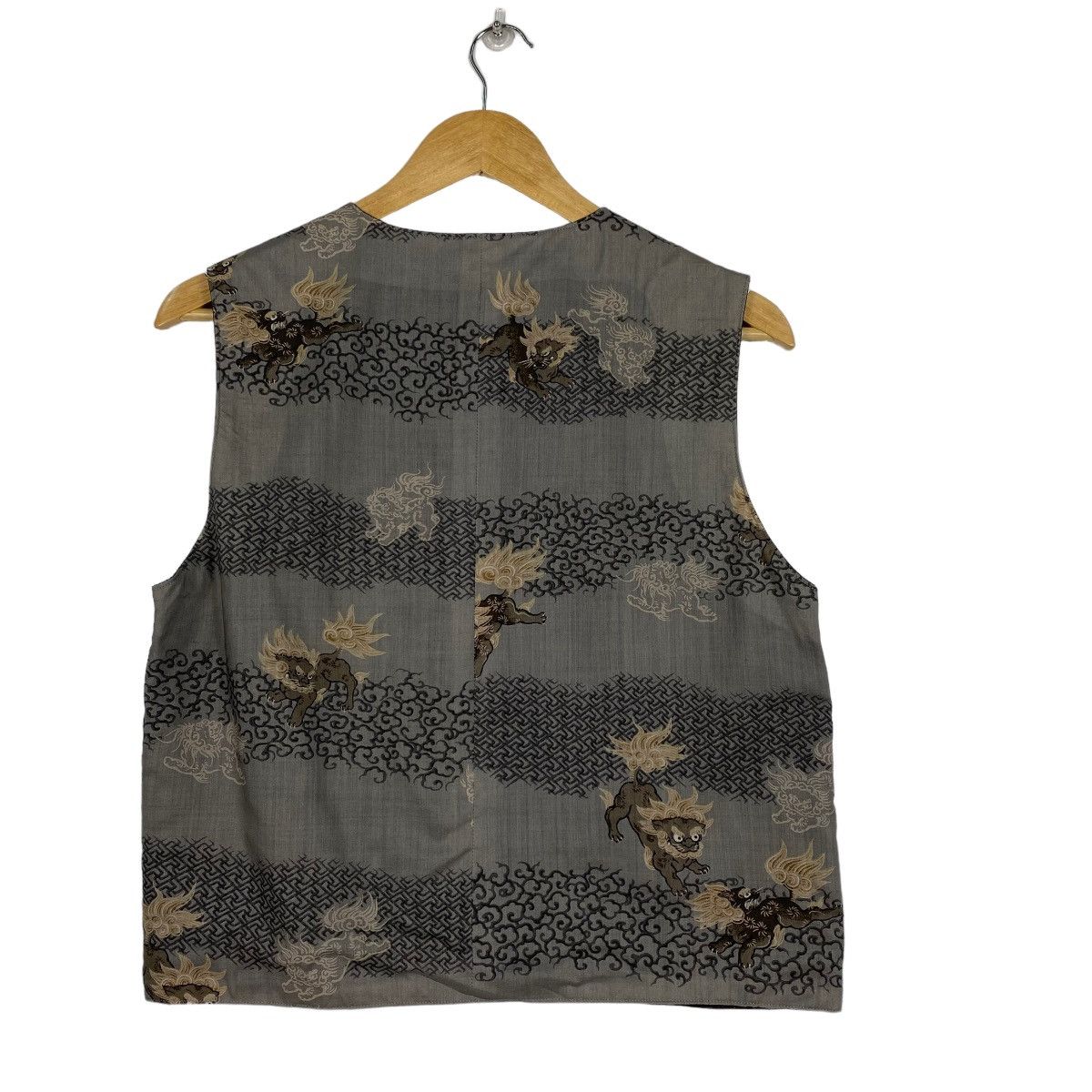 Japanese Brand Japanese Dragon Allover Printed Vest Size US M / EU 48-50 / 2 - 7 Thumbnail