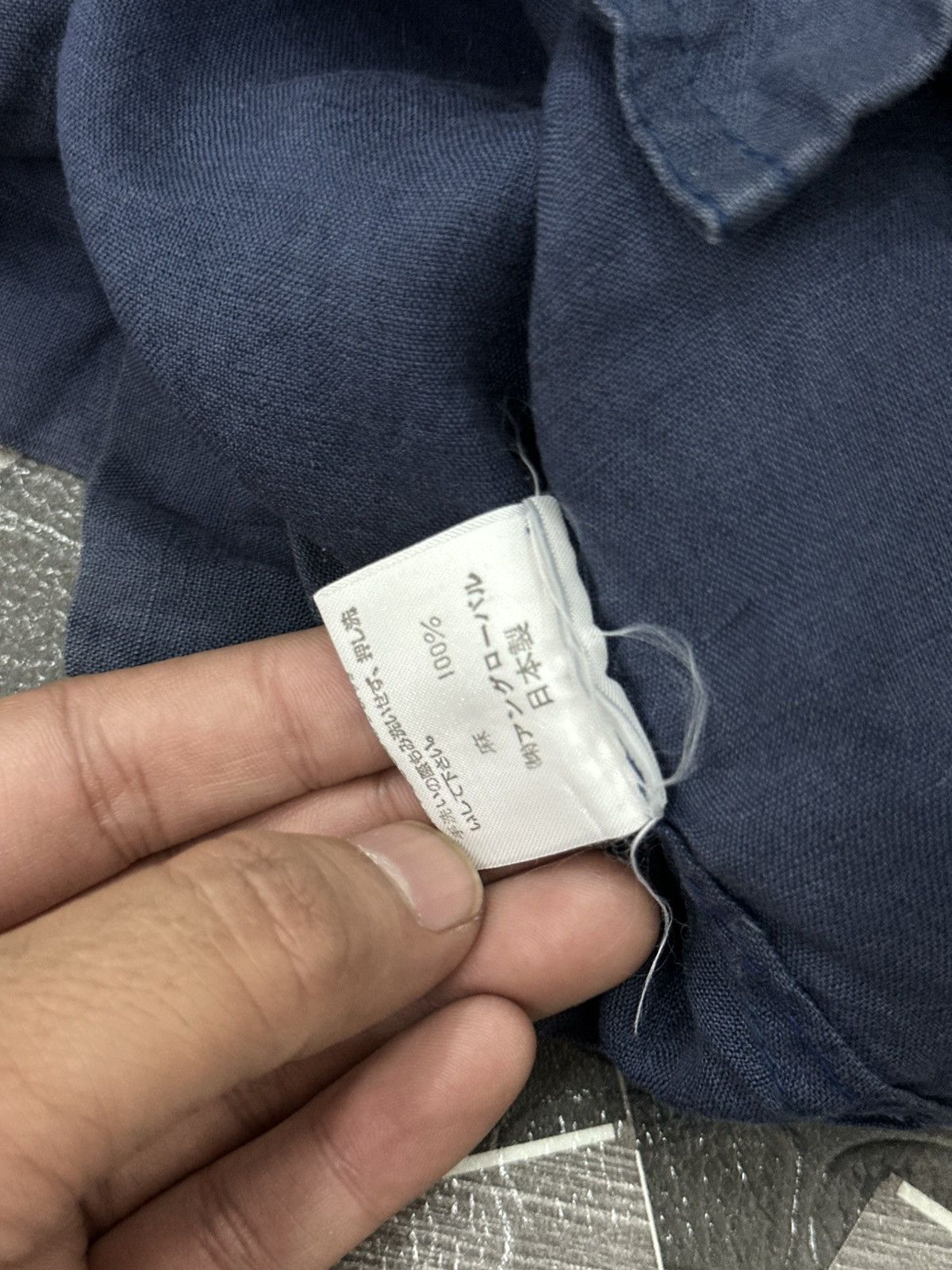 Nigel Cabourn Authentic Nigel Cabourn 100% Hemp Button Up Shirt Size US M / EU 48-50 / 2 - 9 Thumbnail
