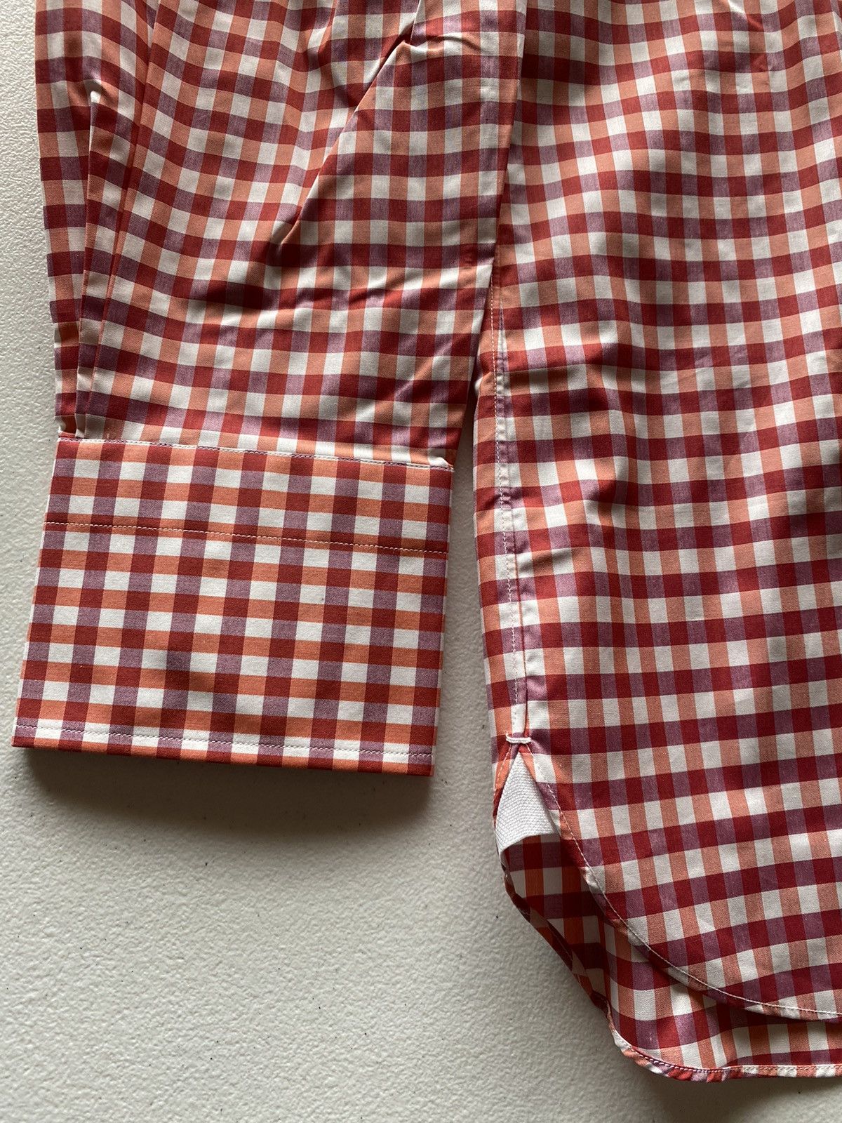 Tom Ford Tom Ford strawberry gingham check shirt 17 43e NWOT Size US L / EU 52-54 / 3 - 3 Thumbnail