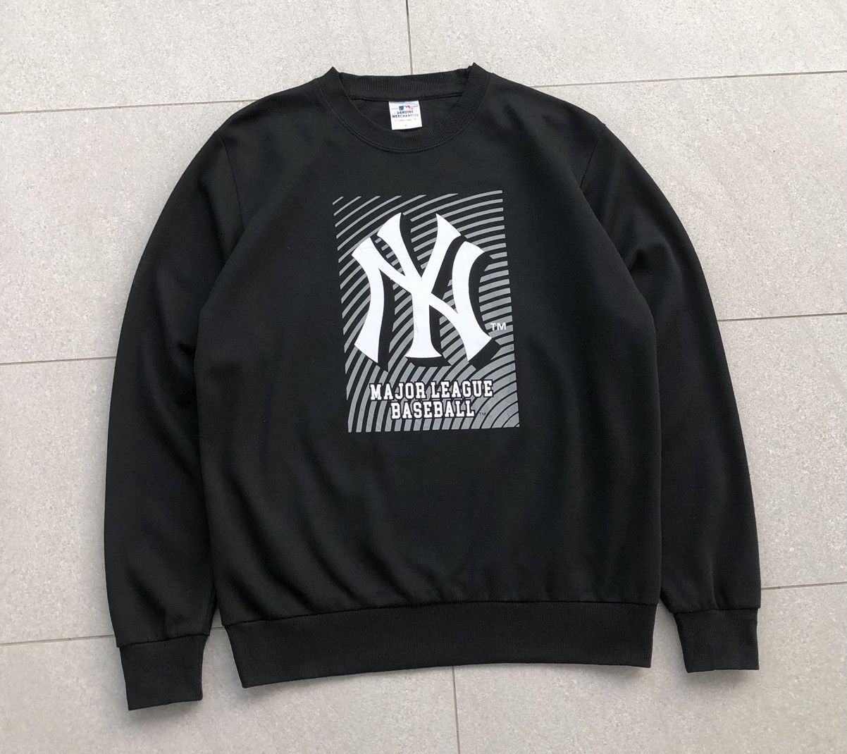 New York Yankees Vintage MLB New York Yankees Big Logo Crewneck Sweatshirt Size US L / EU 52-54 / 3 - 2 Thumbnail