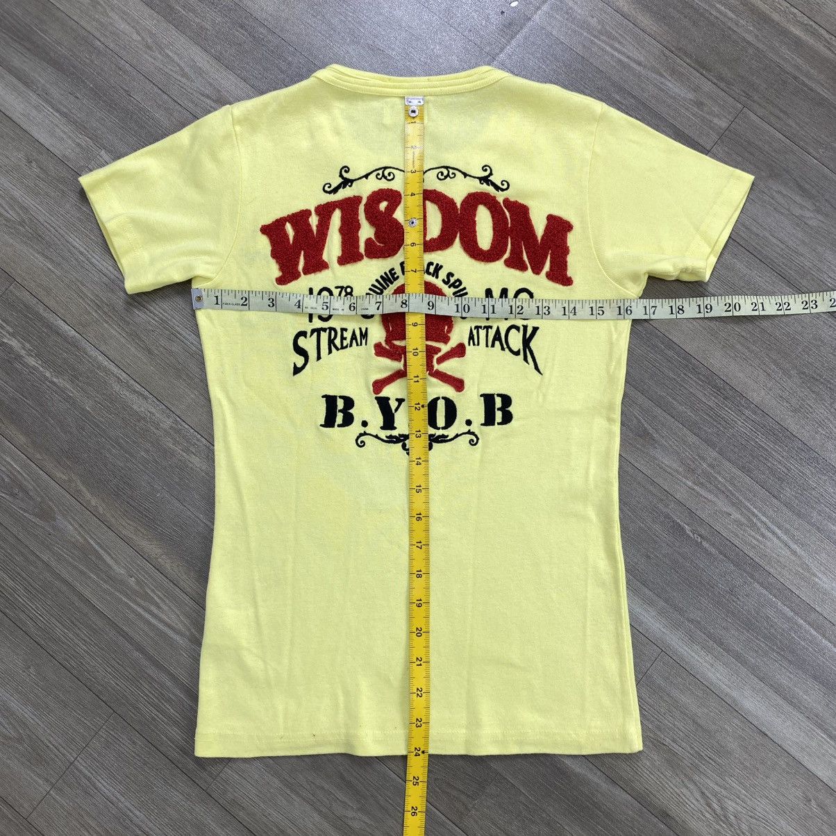 Japanese Brand Real Masters Skulls Wisdom Aflacttion Lgb Style Button Tee Size US S / EU 44-46 / 1 - 15 Thumbnail