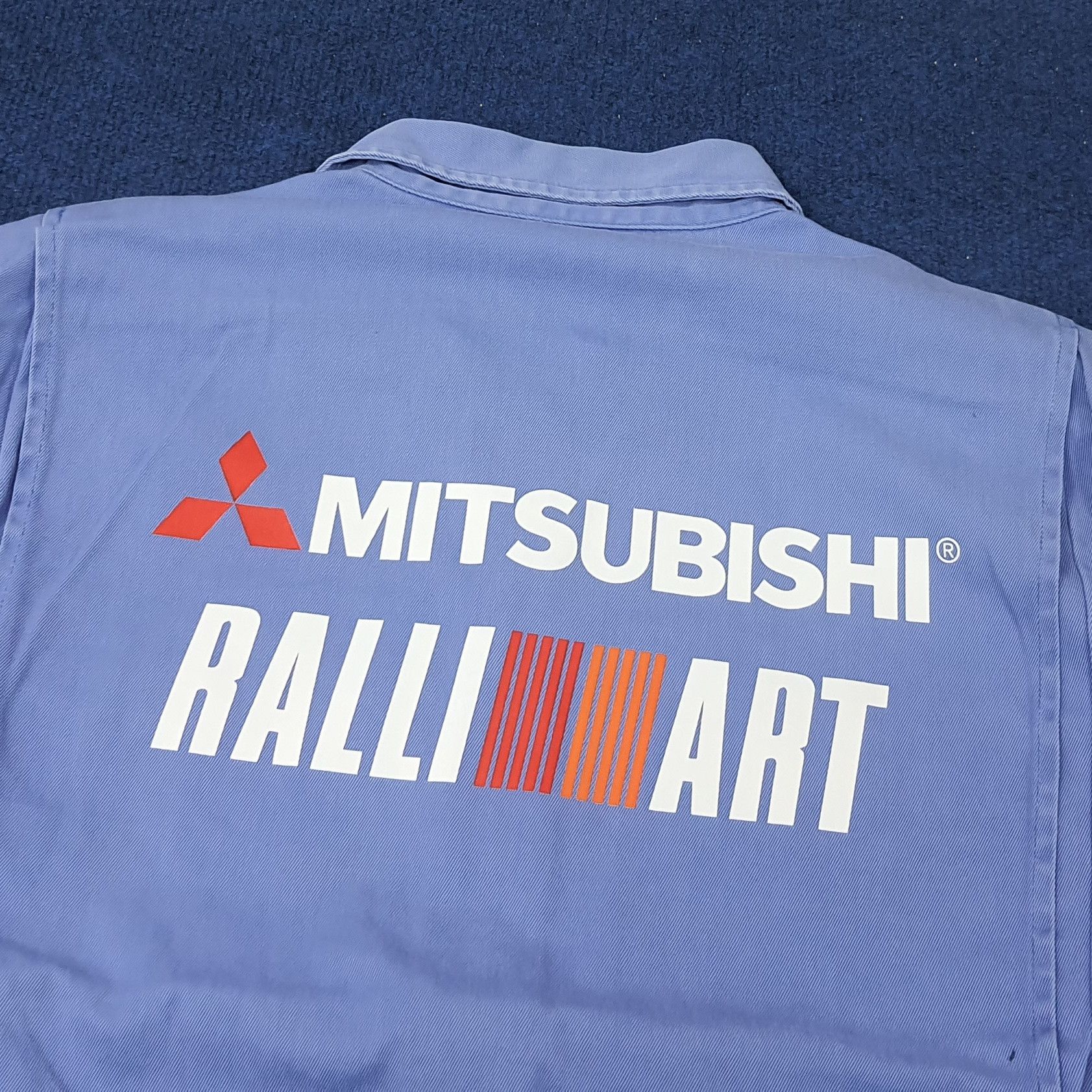 Japanese Brand × Vintage Vintage Mitsubishi Ralli Art Motorsports Racing Jacket Size US M / EU 48-50 / 2 - 2 Thumbnail