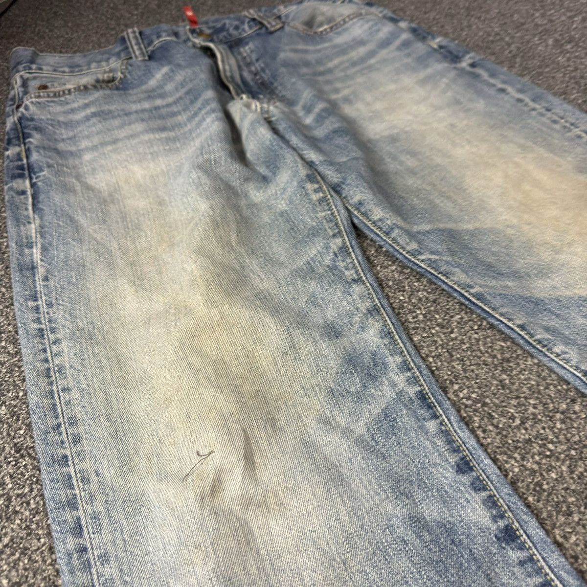 Undercover × Uniqlo 🔥🇯🇵 Vintage Japanese Uniqlo S002 UJ Distressed Denim Size US 34 / EU 50 - 7 Thumbnail