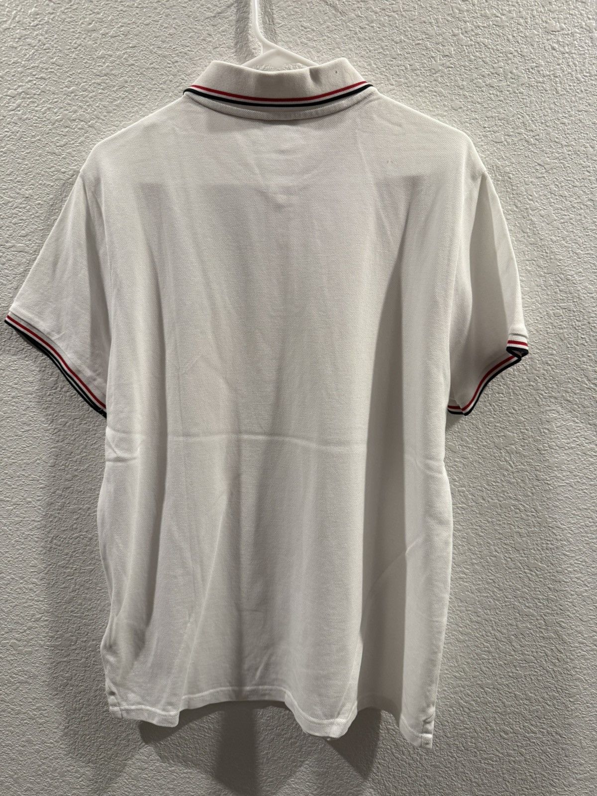 Moncler Moncler White Polo Size US XL / EU 56 / 4 - 3 Thumbnail