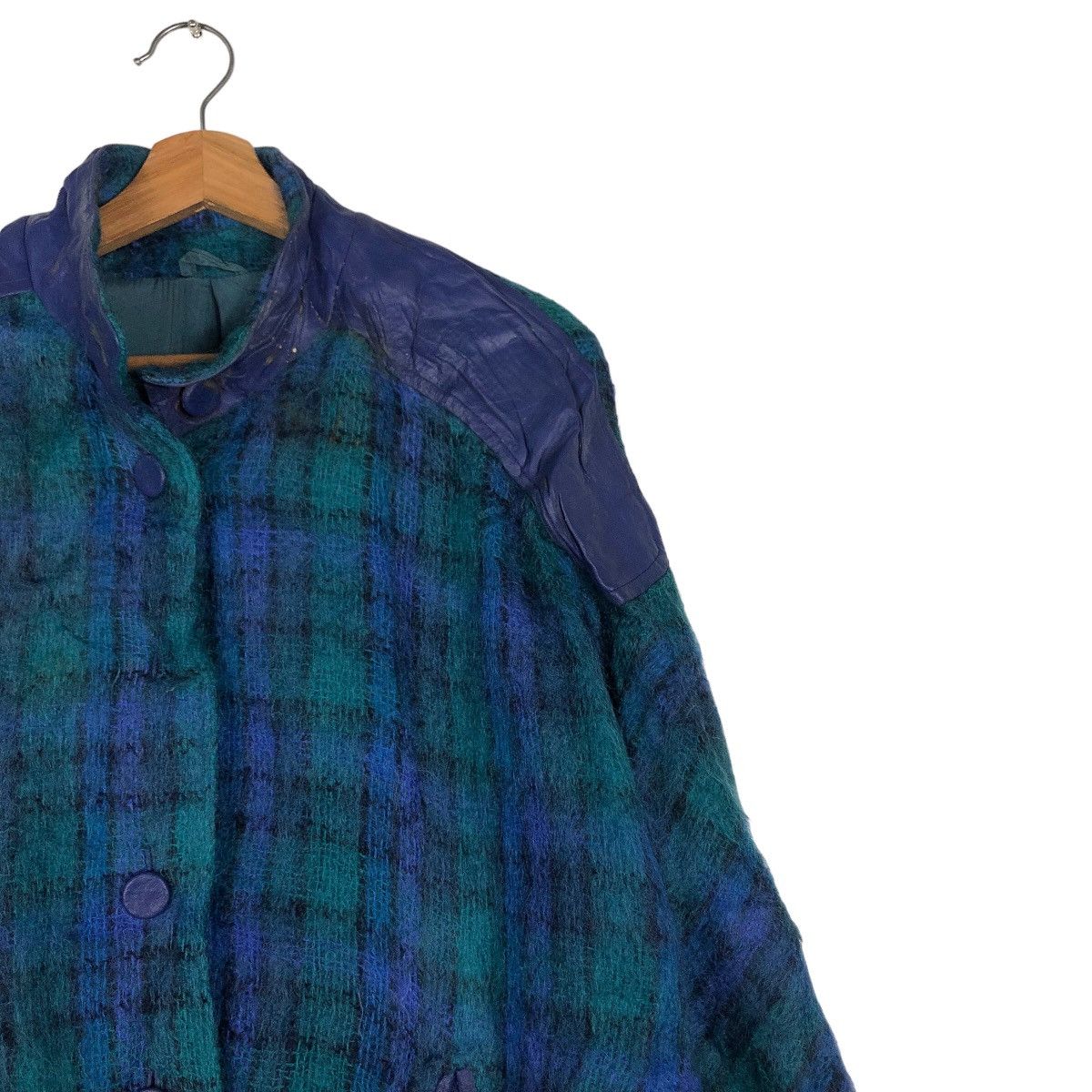Vintage 🔥Vintage Handwoven Wool Jacket Mohair Donegal Design Size US M / EU 48-50 / 2 - 5 Thumbnail