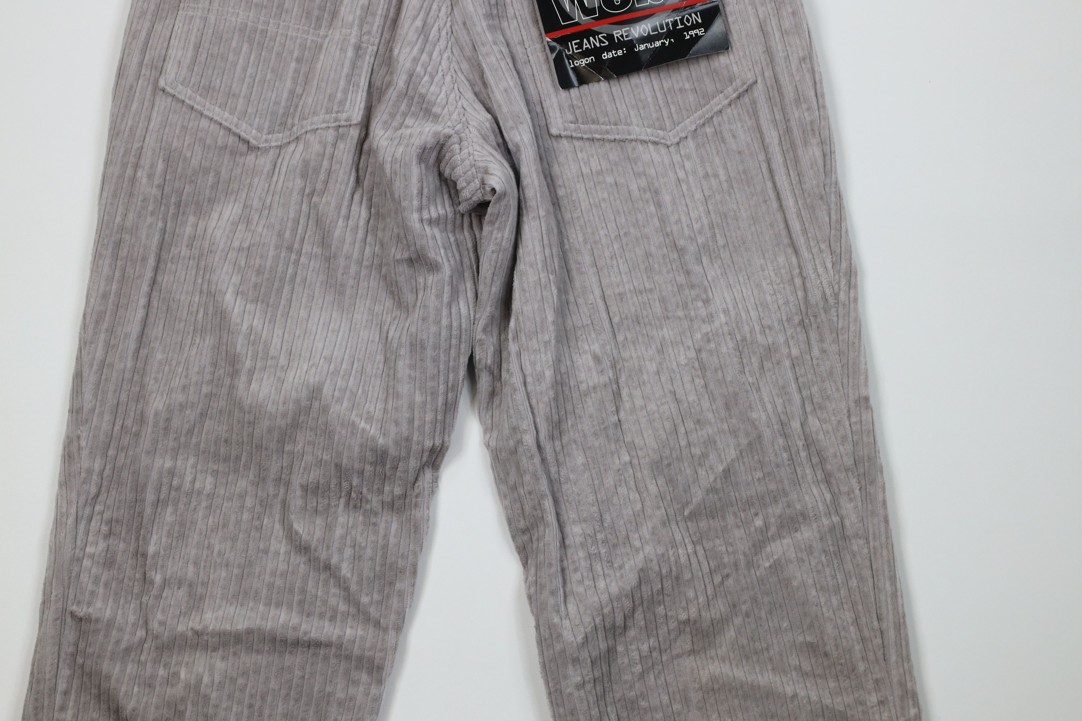 Vintage Deadstock Vintage 90s Streetwear Elephant Corduroy Pants Size US 32 / EU 48 - 13 Thumbnail