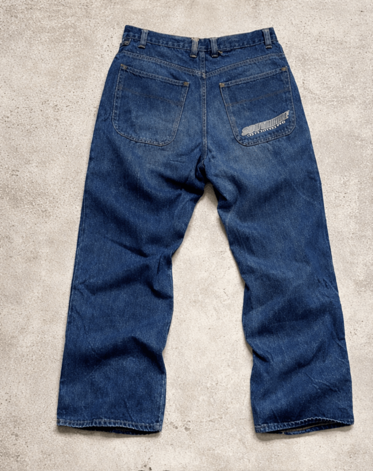 Southpole southpole denim stright baggy jeans Size US 33 - 1 Thumbnail