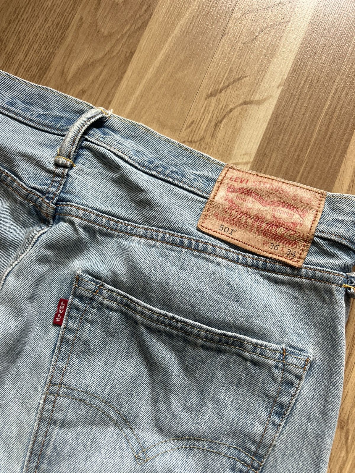Levi's × Levi's Vintage Clothing × Vintage Levis vintage denim jeans pants 90s blue 501 Size US 36 / EU 52 - 5 Thumbnail