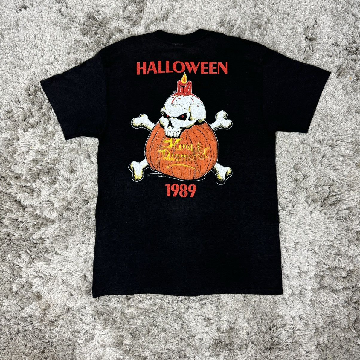Band Tees × Vintage Vintage 1989 King Diamond Halloween Tour Tee T - Shirt 80s Size US L / EU 52-54 / 3 - 2 Thumbnail