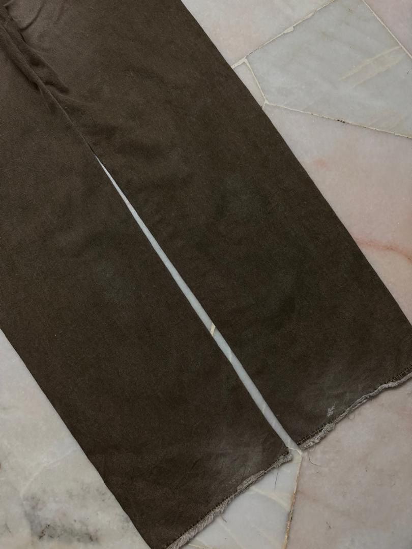 If Six Was Nine 💥Baggy💥Insane Edwin 503 Sand Washed Distressed Brown Jeans Size US 33 - 16 Thumbnail