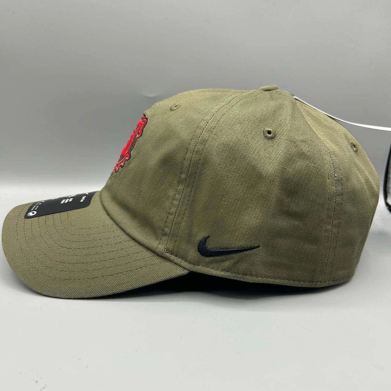 Nike Georgia Bulldogs x Nike Club Hat Men M-L Strap Back Cotton Size ONE SIZE - 7 Thumbnail