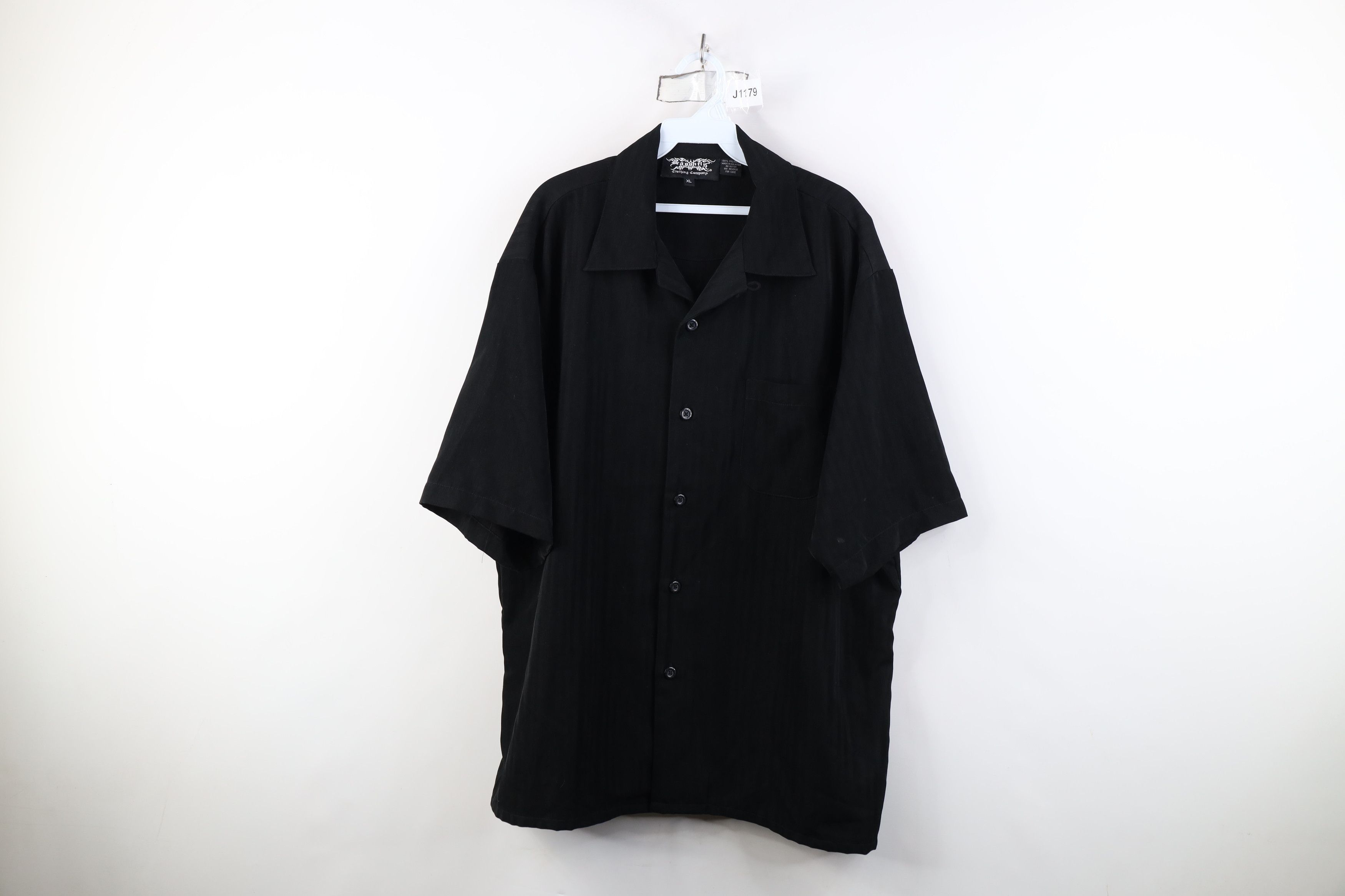Dragonfly Vintage 90s Y2K Dragonfly Striped Looped Collar Button Shirt Size US XL / EU 56 / 4 - 1 Thumbnail
