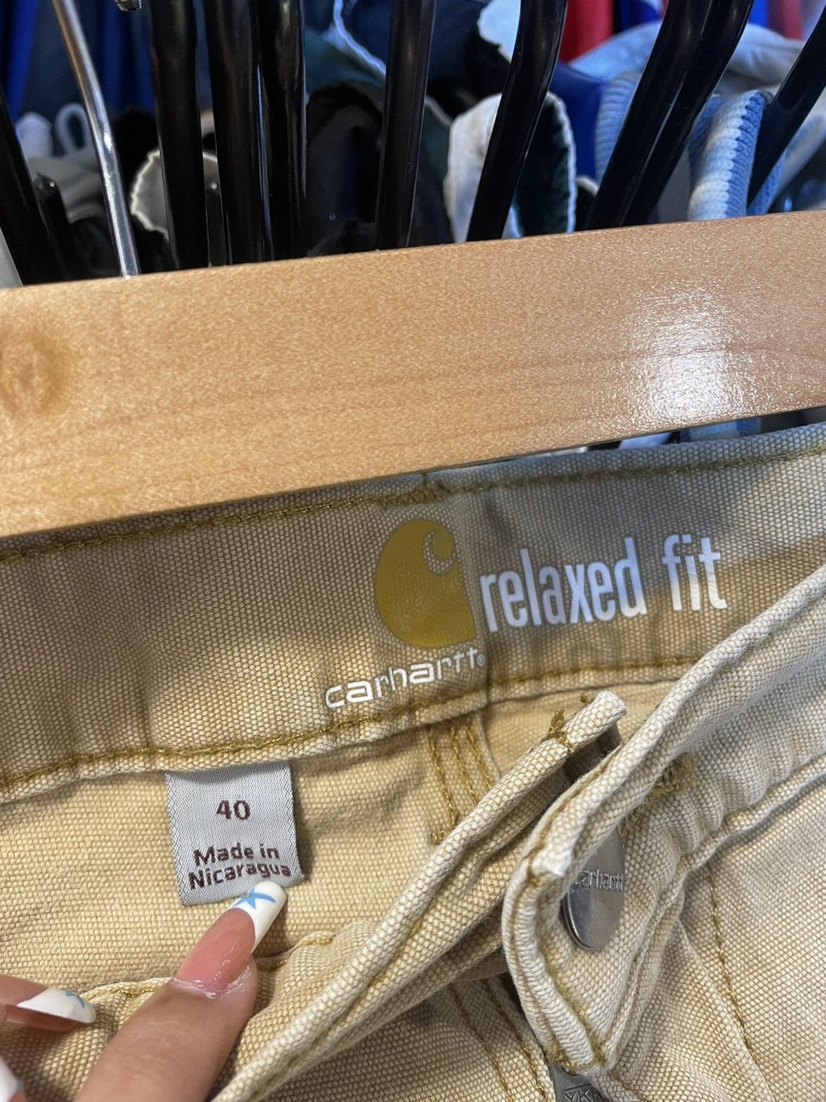 Carhartt Vintage Carhartt Carpenter Shorts Size US 40 / EU 56 - 4 Thumbnail