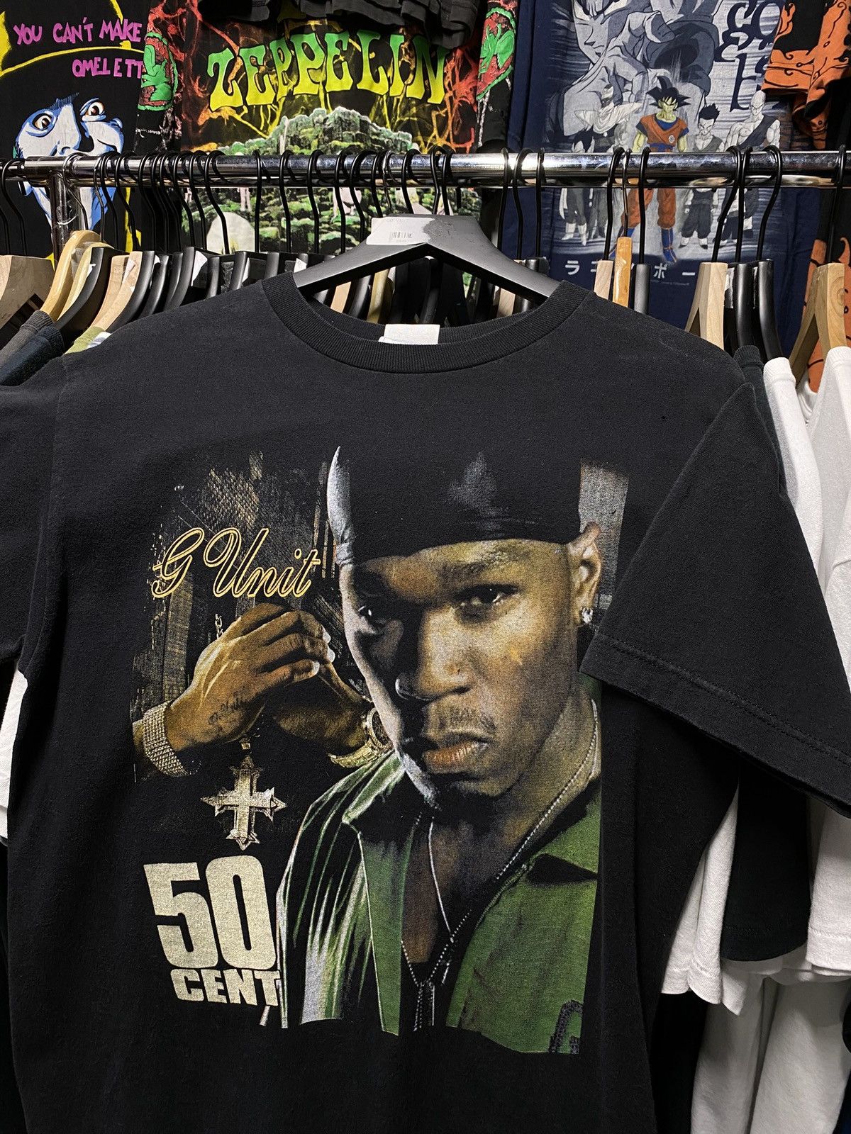 Rap Tees Vintage 00’ 50 Cent Rap T-Shirt Adult Medium Size US M / EU 48-50 / 2 - 7 Thumbnail