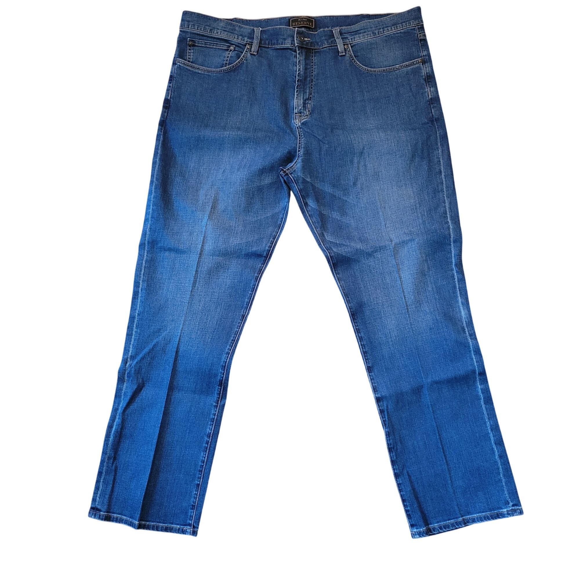 Jos. A. Bank JoS A Bank Reserve Traditional Fit Jeans 44x32 Medium Wash S Size US 44 / EU 60 - 2 Thumbnail