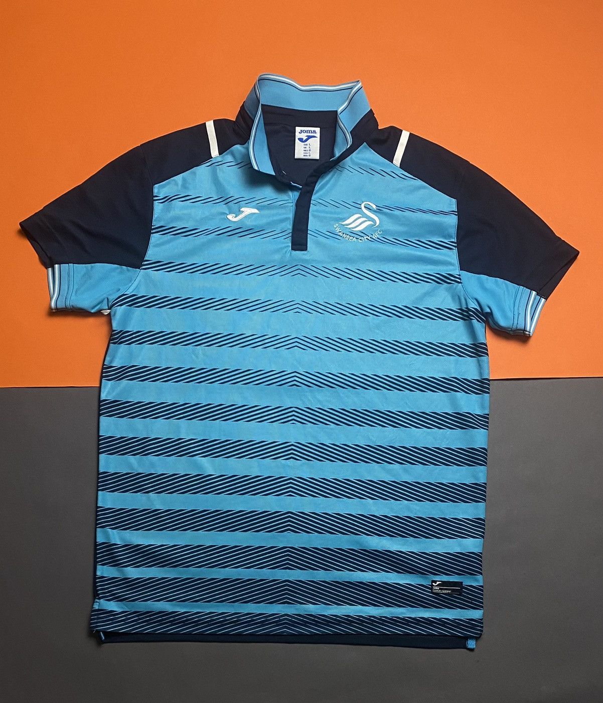 Joma Swansea joma soccer jersey Size US L / EU 52-54 / 3 - 1 Thumbnail