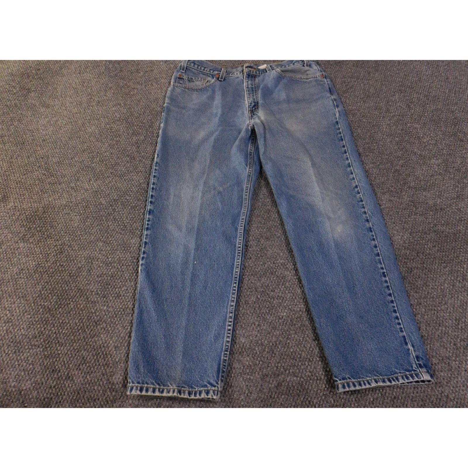 Levi's Levi's 550 Jeans Mens 36x29 Blue Relaxed Fit Denim Straight Leg Medium Wash Pants Jeans Clothing Mens Size US 36 / EU 52 - 2 Thumbnail