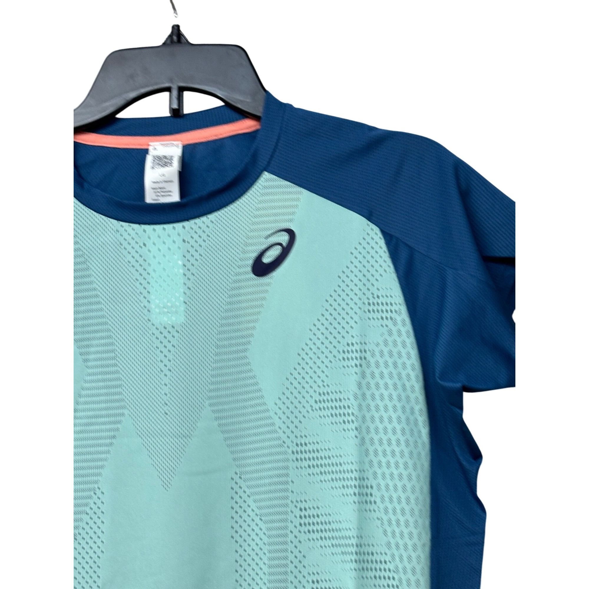 Asics ASICS Women’s Match Graphic Short Sleeve T-shirt, Oasis Gree Size L / US 10 / IT 46 - 11 Thumbnail