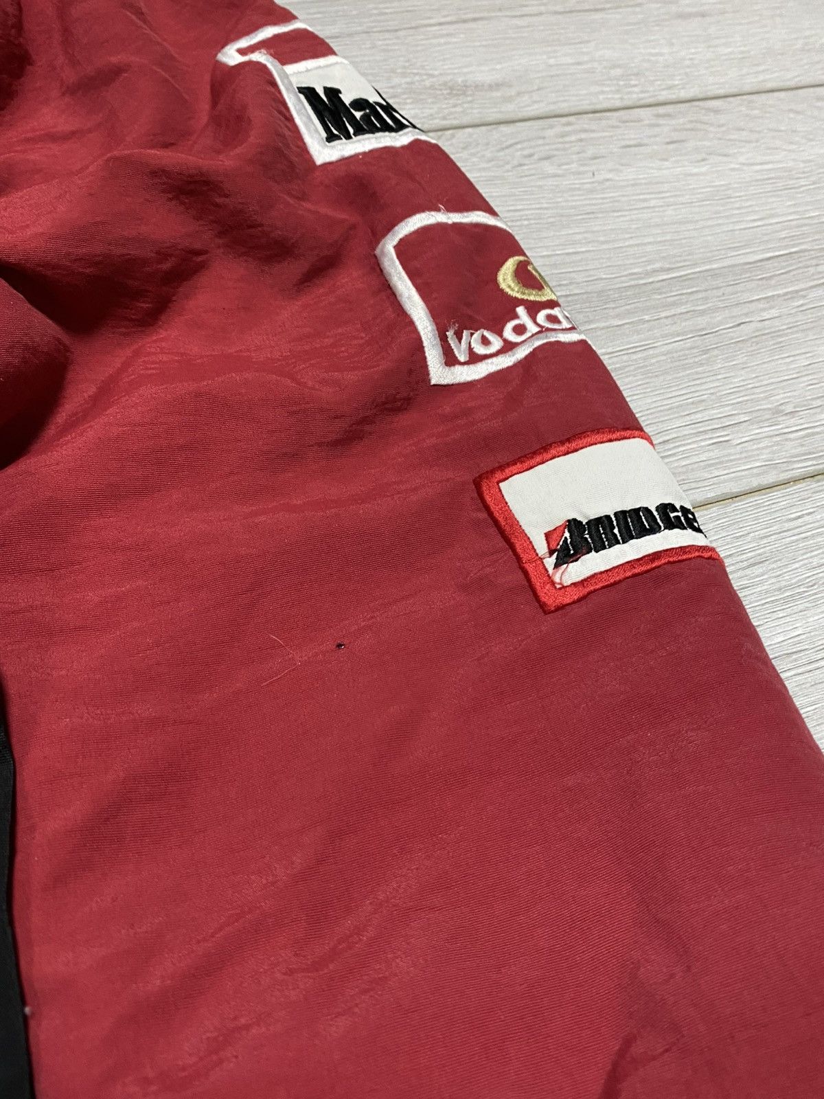 Marlboro Marlboro Ferrari vintage racing bomber shell jacket Size US XL / EU 56 / 4 - 8 Thumbnail
