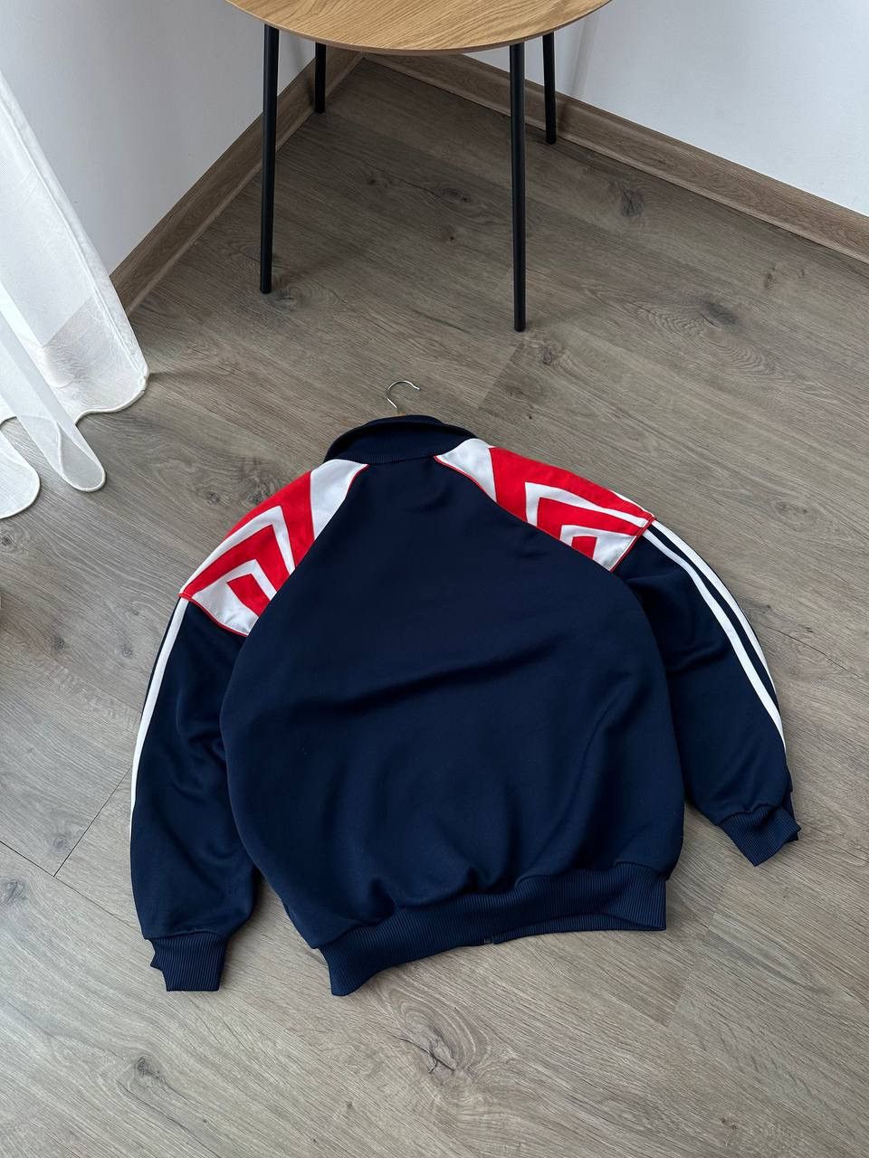 Adidas Vintage Adidas Sportswear Blue Distressed Full Zip Hoodie Size US S / EU 44-46 / 1 - 15 Thumbnail