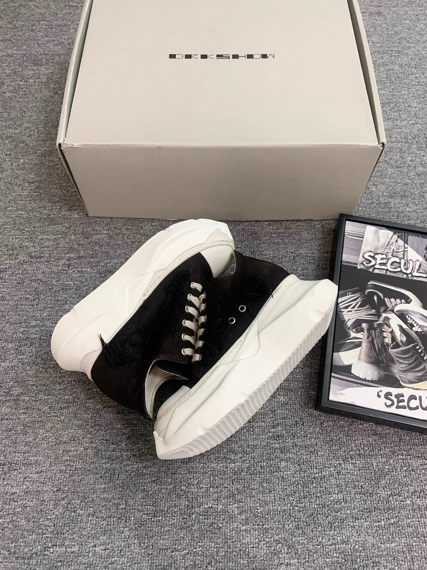 Rick Owens Rick Owens Distressed Platform Ramones K34 Size US 6 / IT 36 - 5 Thumbnail