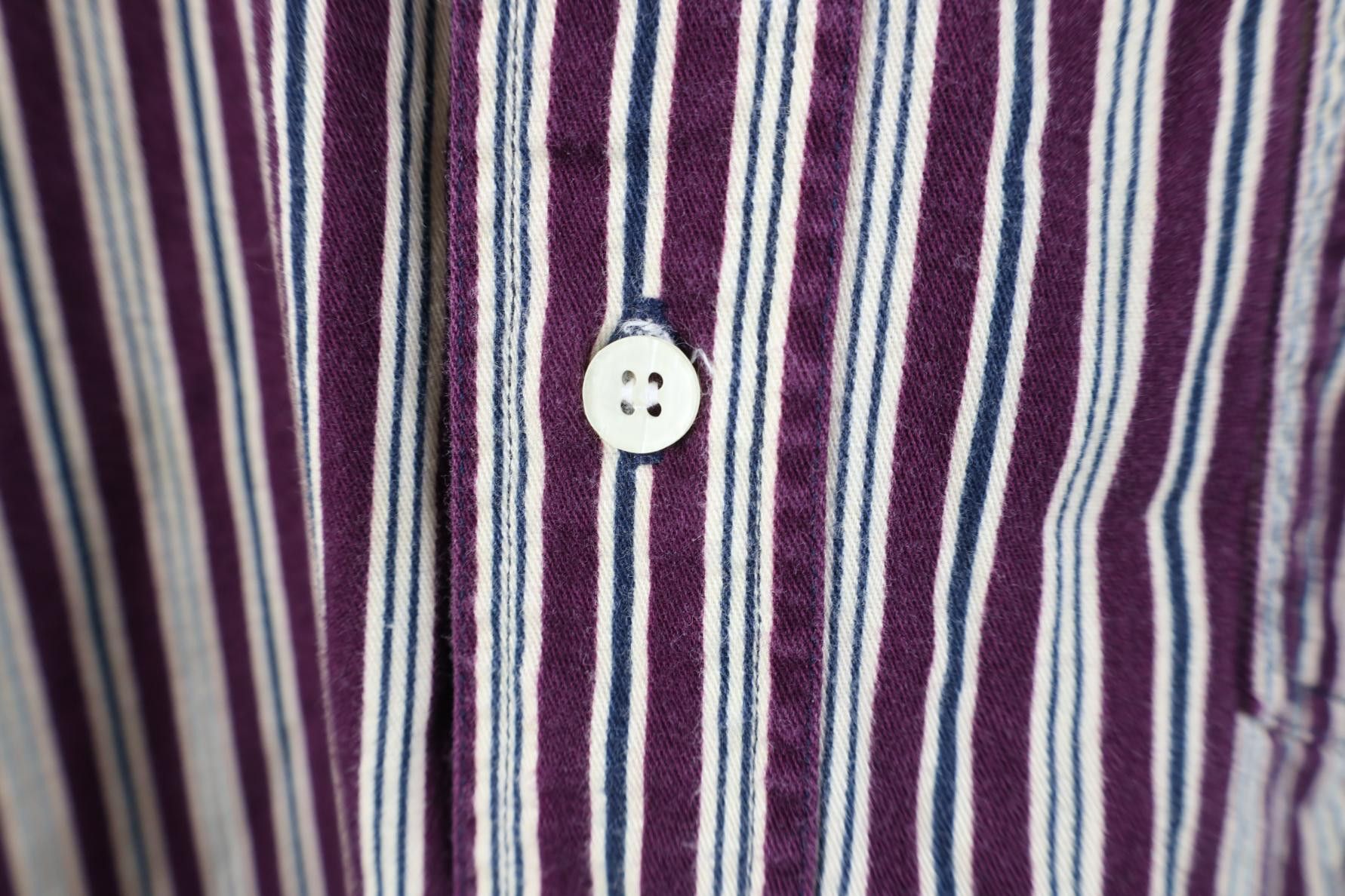 Vintage Vintage 90s Streetwear Collared Button Down Shirt Cotton Size US L / EU 52-54 / 3 - 4 Thumbnail