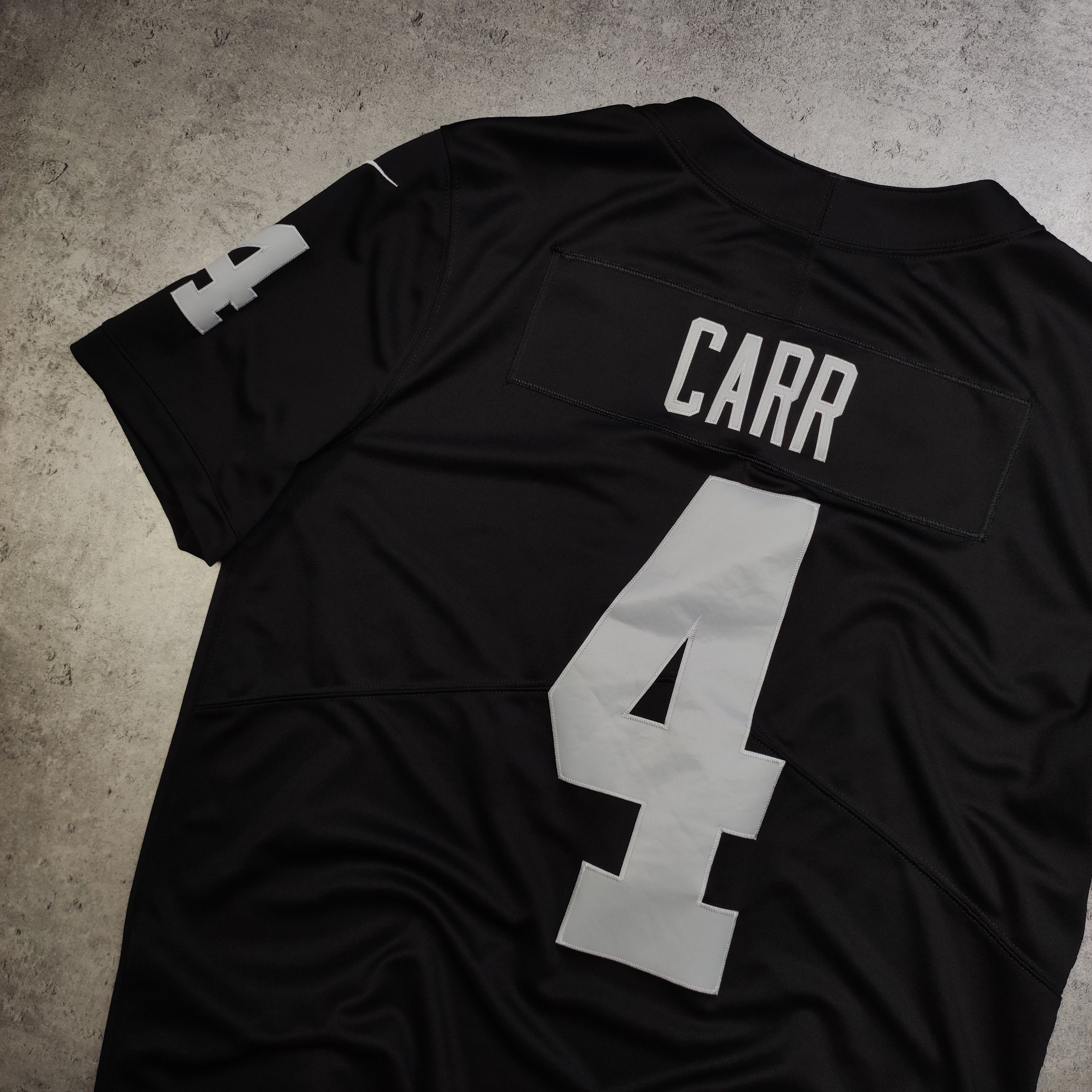 NFL × Nike RARE NFL Los Angeles Raiders #4 Carr Nike Jersey Size US L / EU 52-54 / 3 - 15 Thumbnail