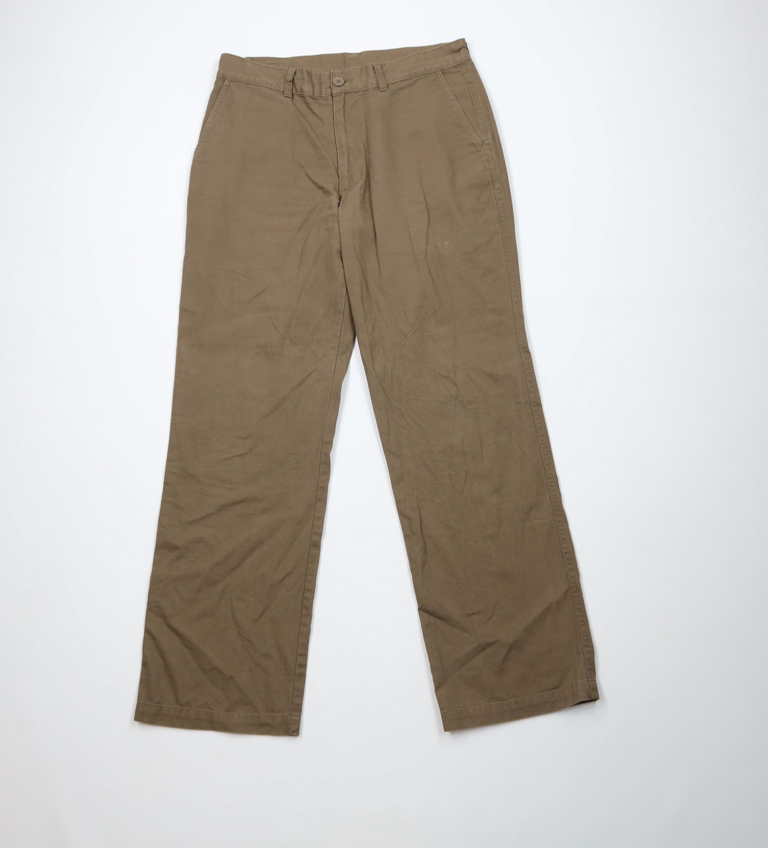 Patagonia Vintage Patagonia Faded Organic Cotton Wide Leg Pants Brown Size US 32 / EU 48 - 1 Thumbnail