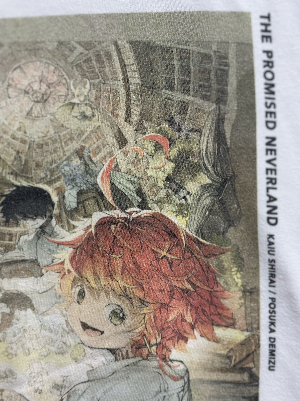 Anime × Japanese Brand × Vintage Vintage The Promised Neverland Kaui Shirai/Posuka Demizu Tee Size US S / EU 44-46 / 1 - 3 Thumbnail