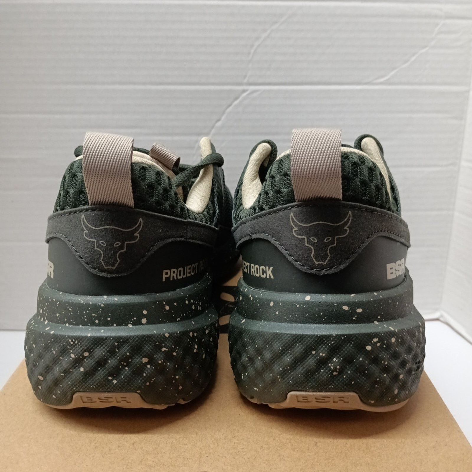 Under Armour Under Armour Project Rock BSR 5 Shoes Men's 9 Green Sneakers Size US 9 / EU 42 - 4 Thumbnail