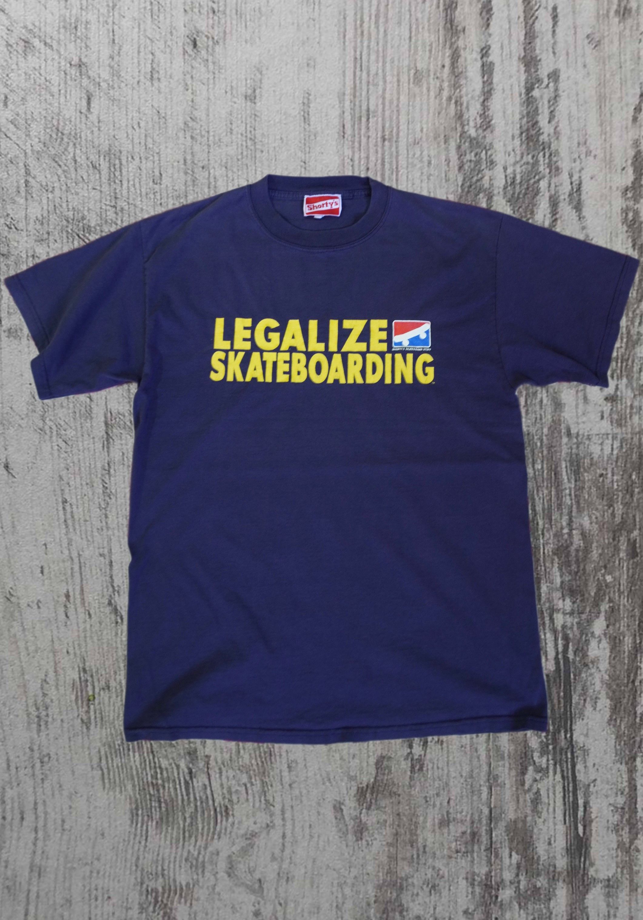 Shorty's Skateboards Vintage Shortys Legalize Skateboarding tshirt L Size US L / EU 52-54 / 3 - 1 Thumbnail