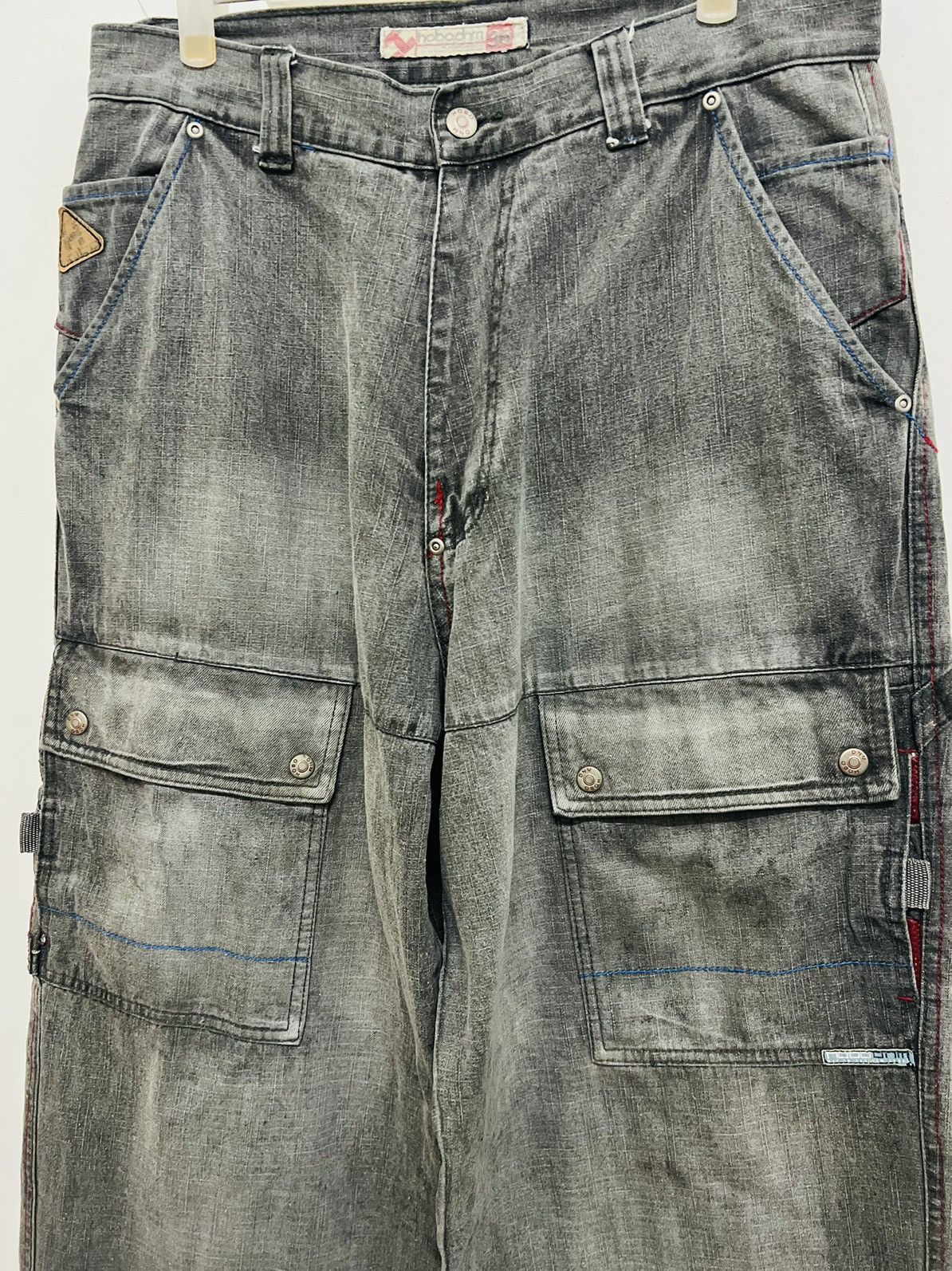 Hobo × JNCO × Vintage Vintage y2k Baggy Hobodnm Rap Sk8 Hiphop Pants Size US 34 / EU 50 - 10 Thumbnail