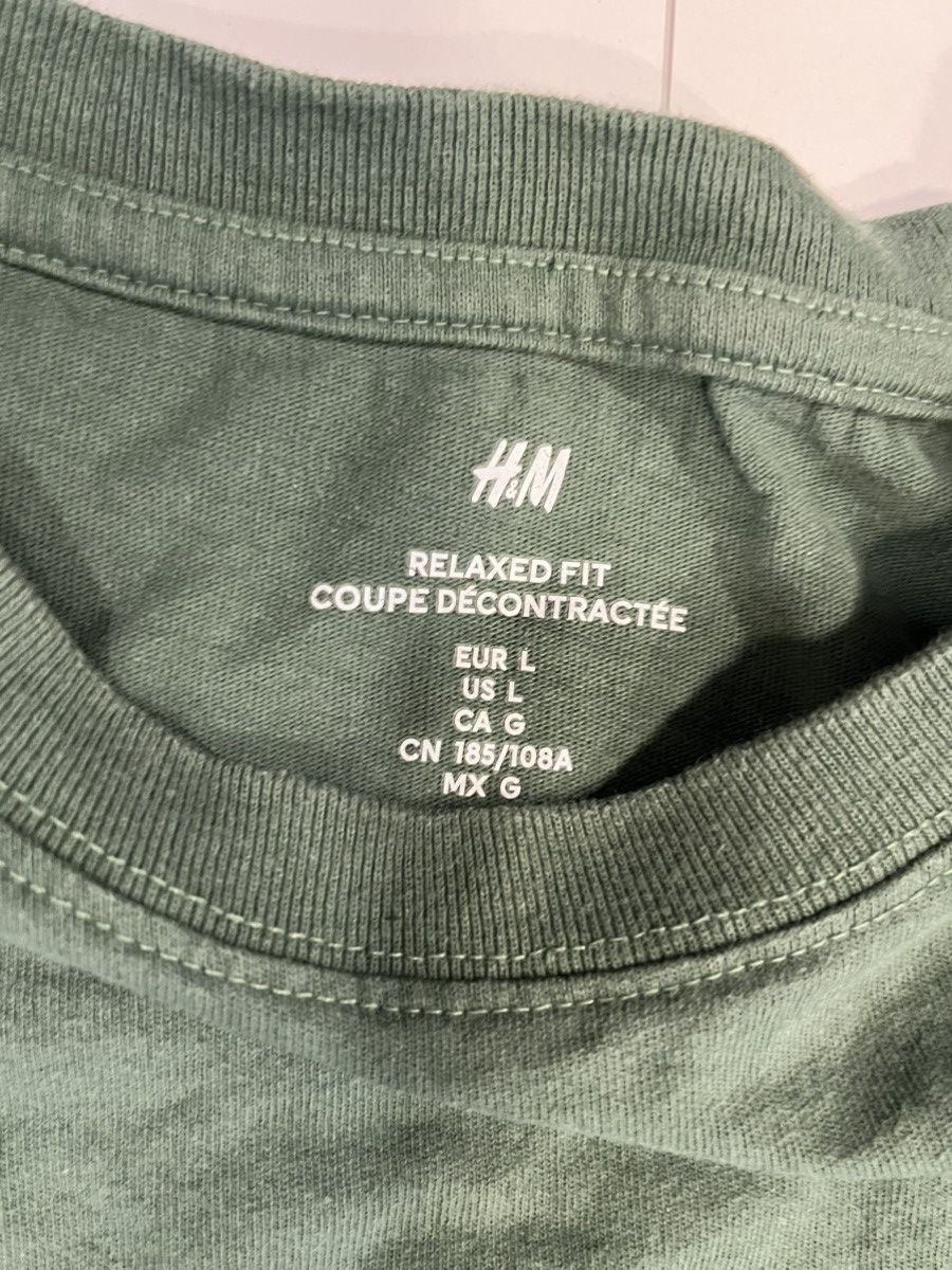 H&M H&M Green Shirt - Large Size US L / EU 52-54 / 3 - 6 Thumbnail