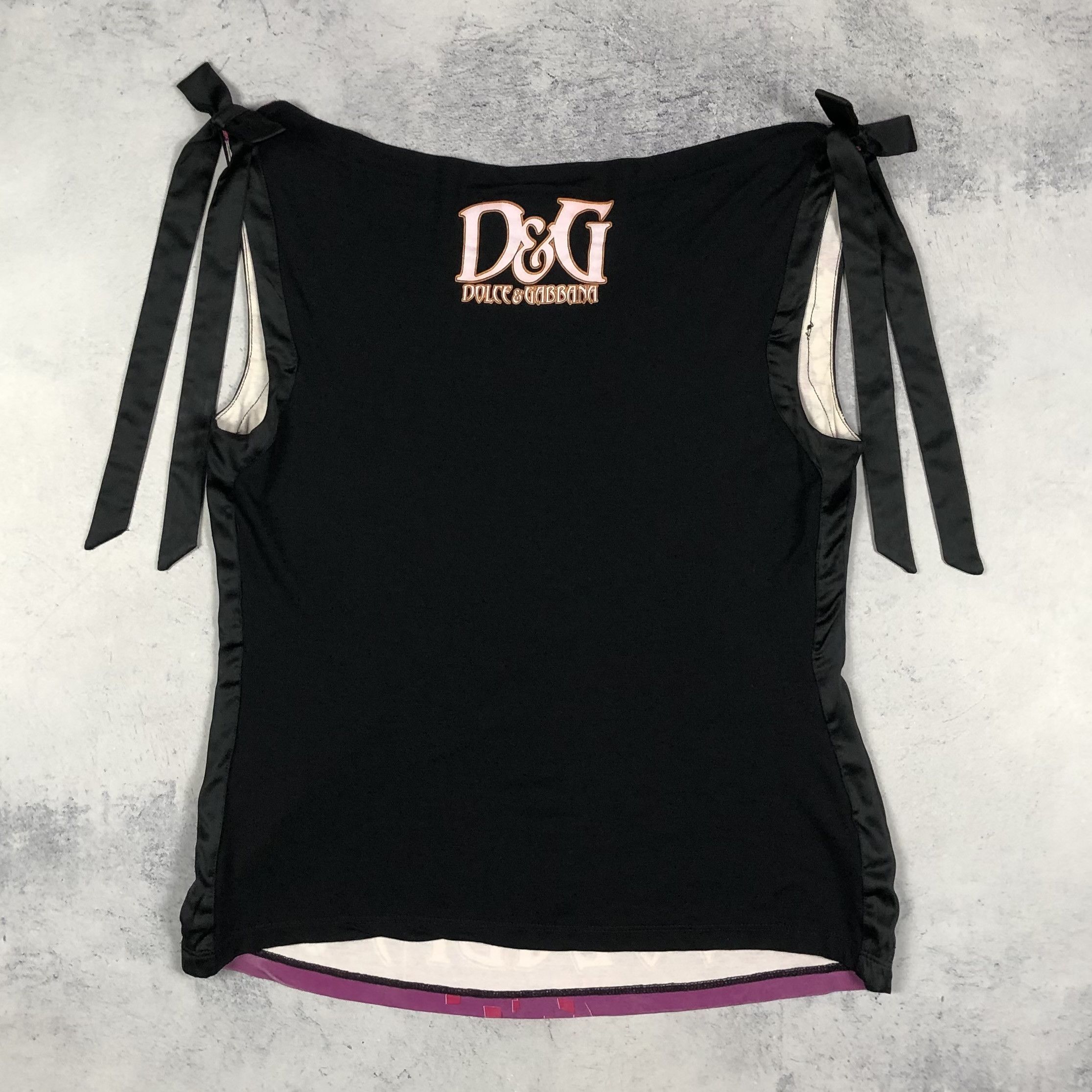 Dolce & Gabbana Runway Dolce & Gabbana Voluptas Volubis Archive Tank Top Size S / US 4 / IT 40 - 13 Thumbnail