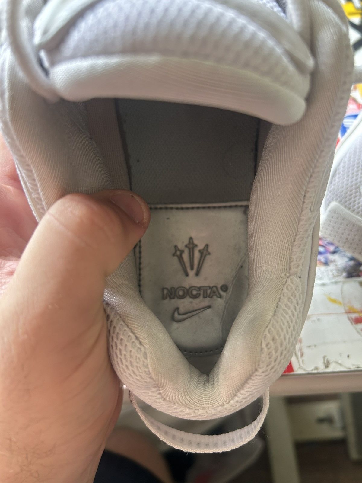 NOCTA × Nike Nike nocta chrome air glide 1 in triple white Size US 11 / EU 44 - 5 Thumbnail