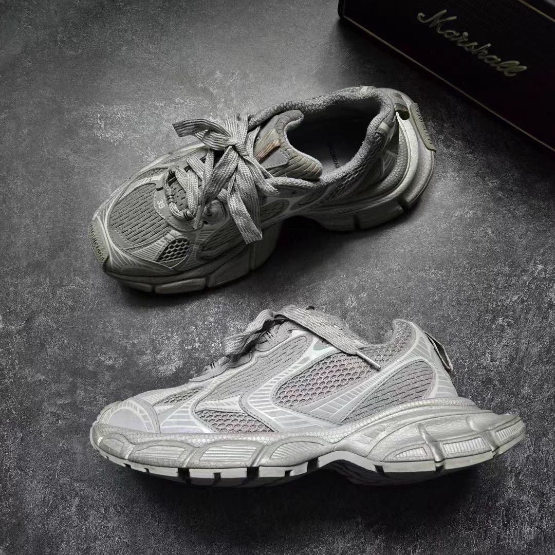 Balenciaga BALENCIAGA 3XL 3M Reflective Gray/White EU39 98New 2Worn Size US 6 / EU 39 - 4 Thumbnail