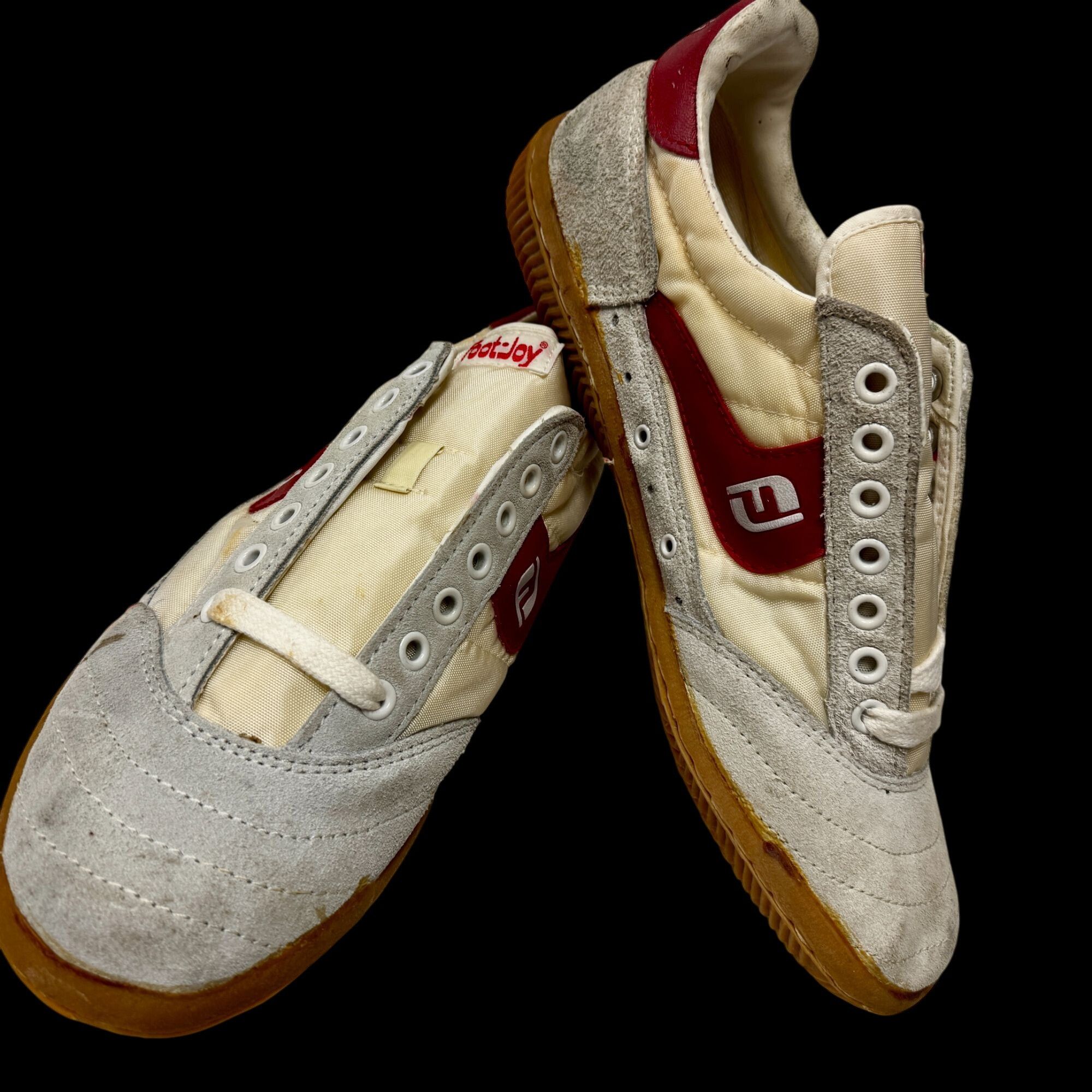 Footjoy NOS Court Sneakers 70’s 80’s Gum Sole Tennis Shoes DEADSTOCK Size US 10.5 / EU 43-44 - 18 Thumbnail