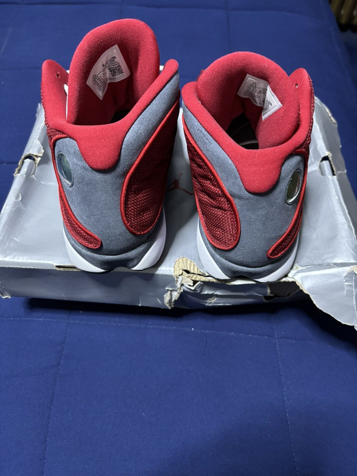 Jordan Brand Jordan 13 Retro Red Flint 2021 Size 10.5 Size US 10.5 / EU 43-44 - 4 Thumbnail