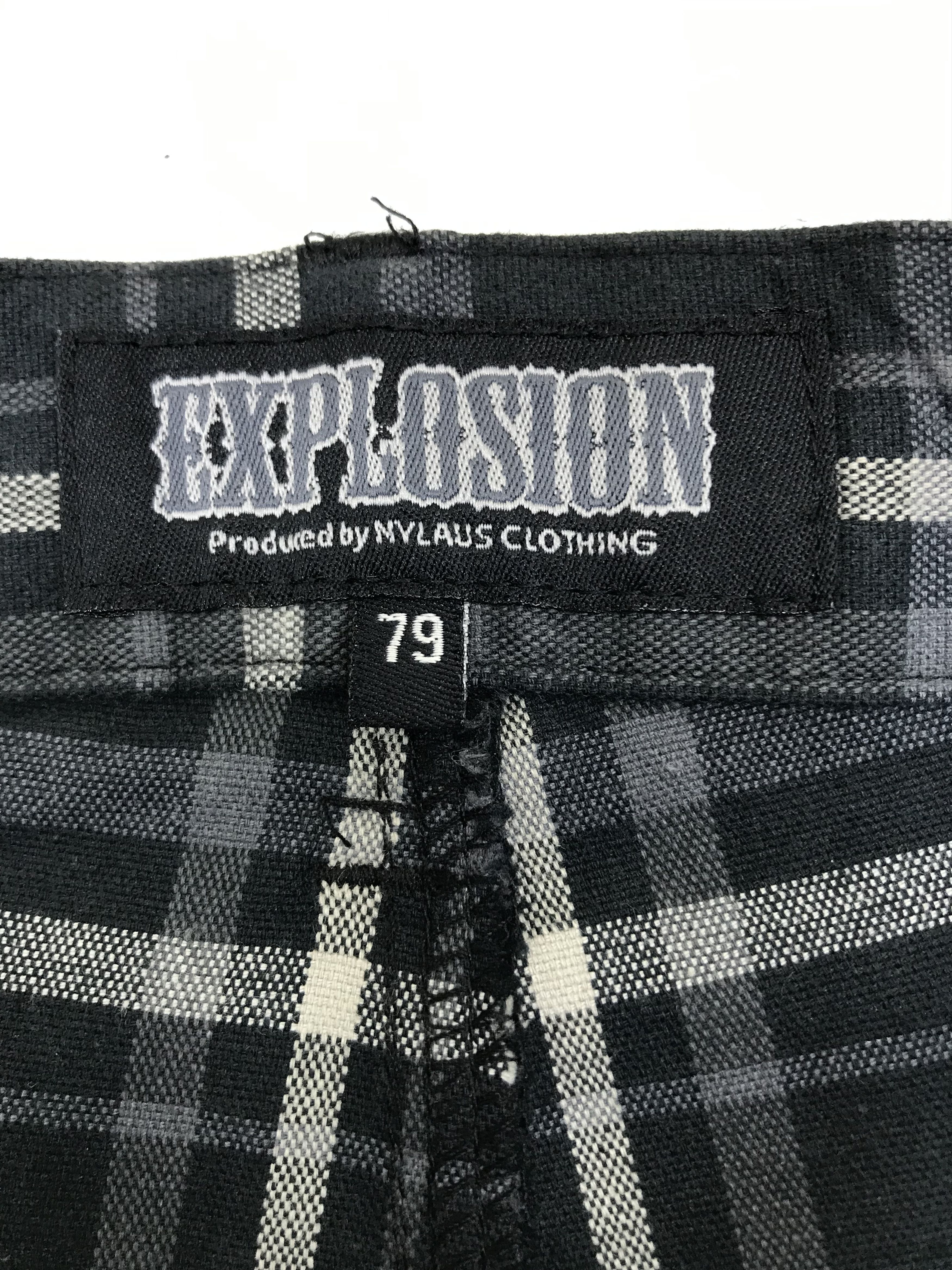 Japanese Brand Vintage Punk Explosion DoubleWaist Seditionaries Cargo Pants Size US 30 / EU 46 - 13 Thumbnail