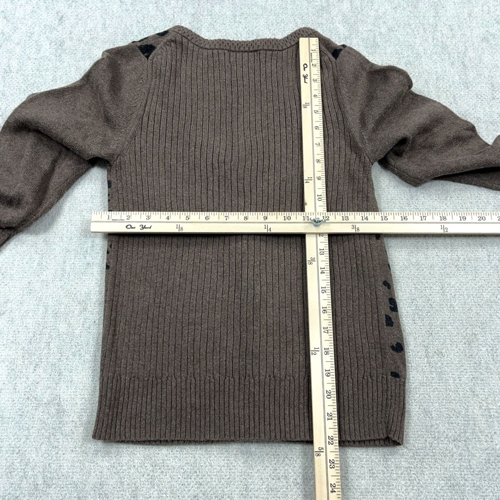 American Eagle Outfitters Vintage American Eagle Sweater Women Medium Leopard Cheetah Y2K Cardigan Bella Size M / US 6-8 / IT 42-44 - 5 Thumbnail