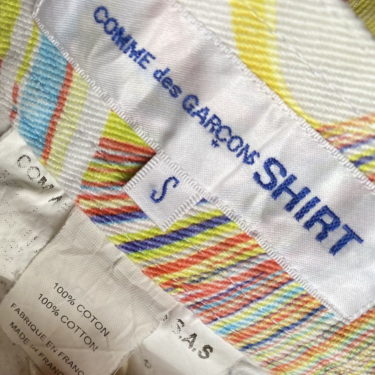 Comme des Garcons Comme Des Garcons Shirts Psychedelic Print Shorts Size US 32 / EU 48 - 7 Thumbnail