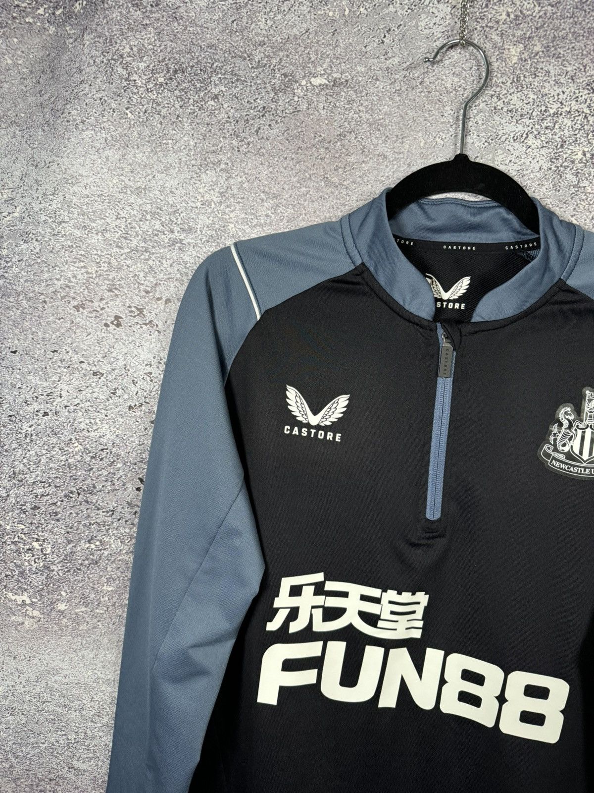 Castore × Vintage Newcastle United 2022/23 Castore Training Zip Sweatshirt Size US S / EU 44-46 / 1 - 3 Thumbnail