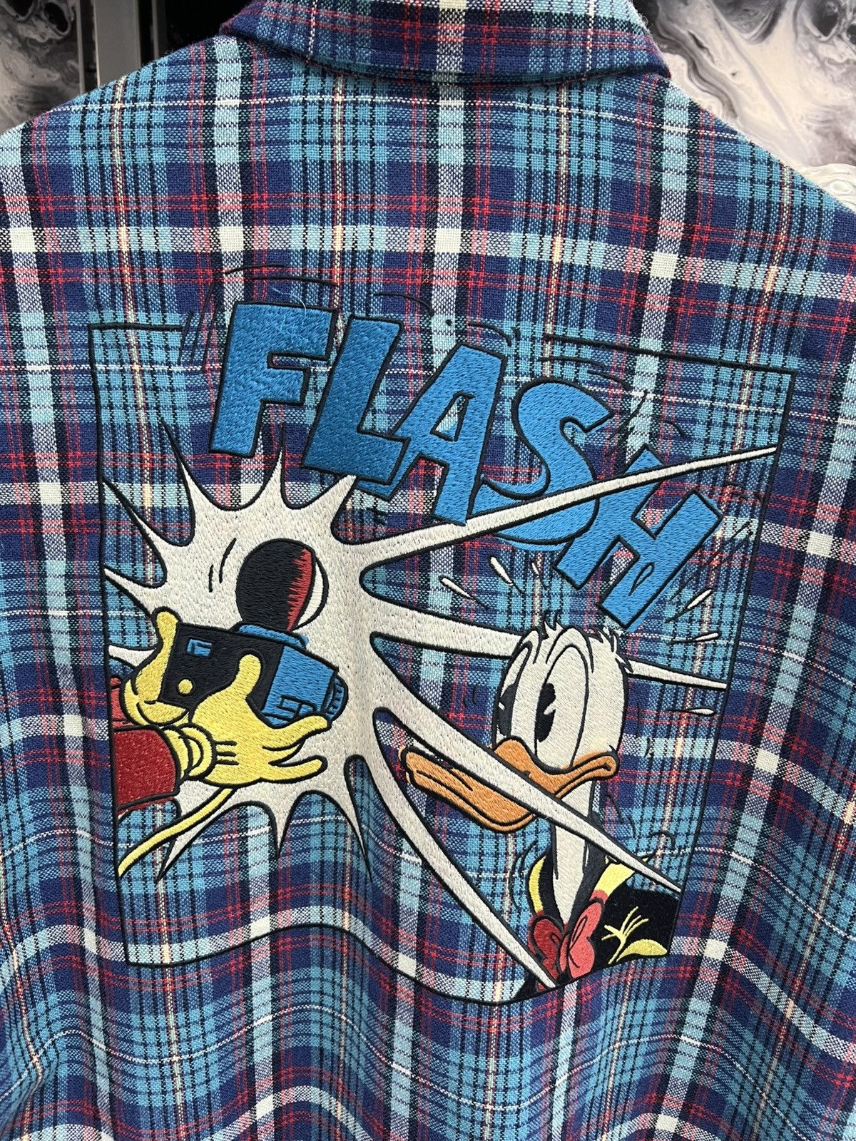 Gucci Gucci x Disney Donald Duck Flannel Size US M / EU 48-50 / 2 - 11 Thumbnail