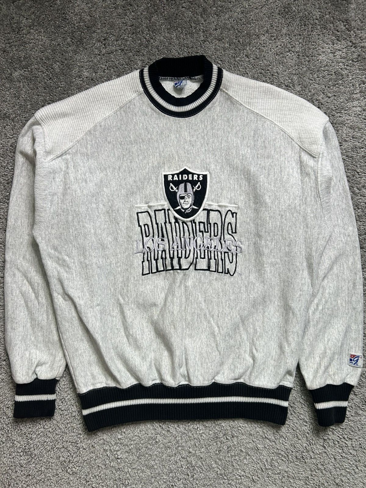 Vintage Vintage 90s The Game Los Angeles Raiders NFL Eazy-E Crewneck Size US L / EU 52-54 / 3 - 1 Thumbnail