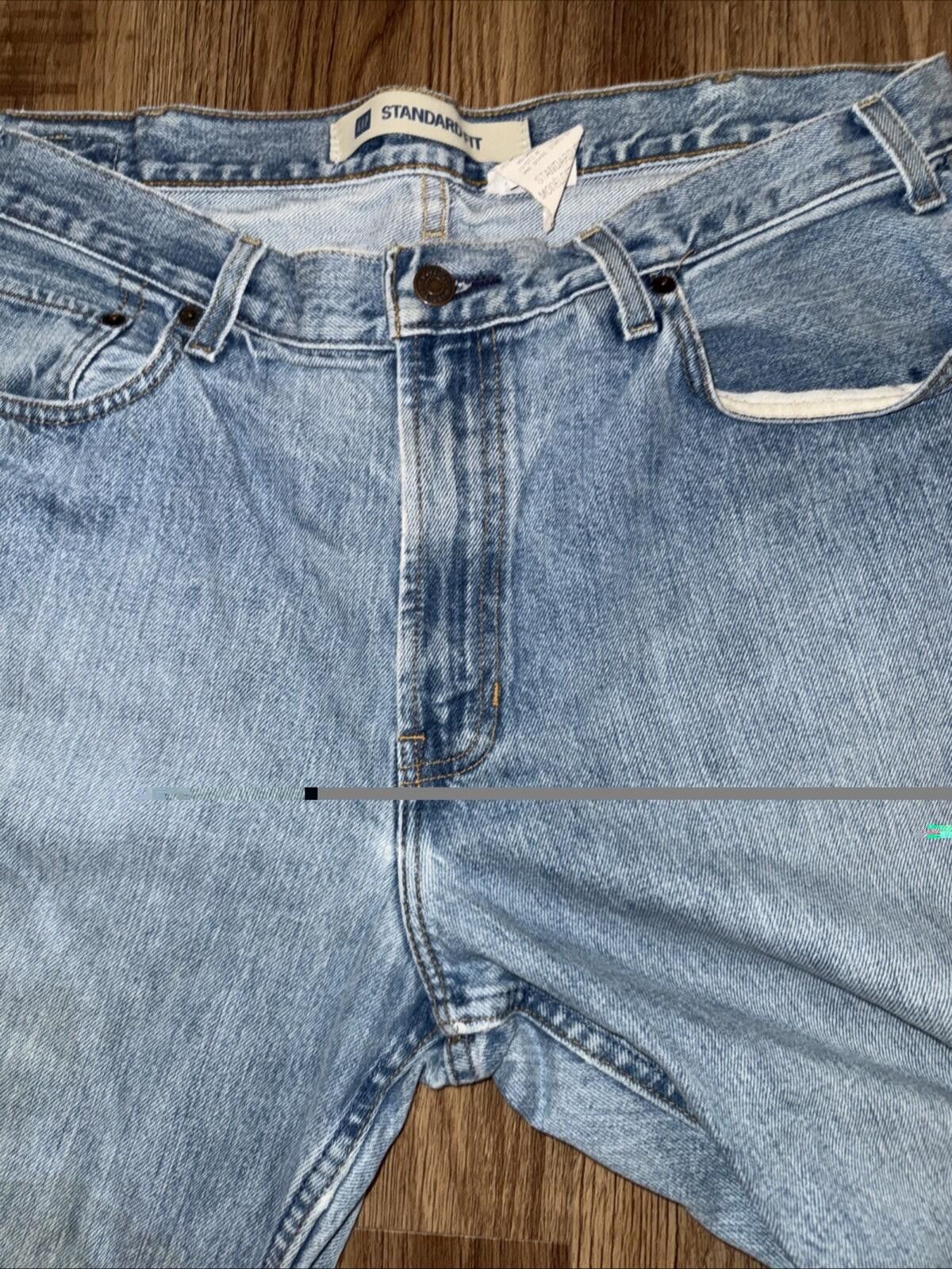 Gap Vintage Gap Jeans Light Wash Cotton Standard Fit USA FABRIC Size US 36 / EU 52 - 7 Thumbnail