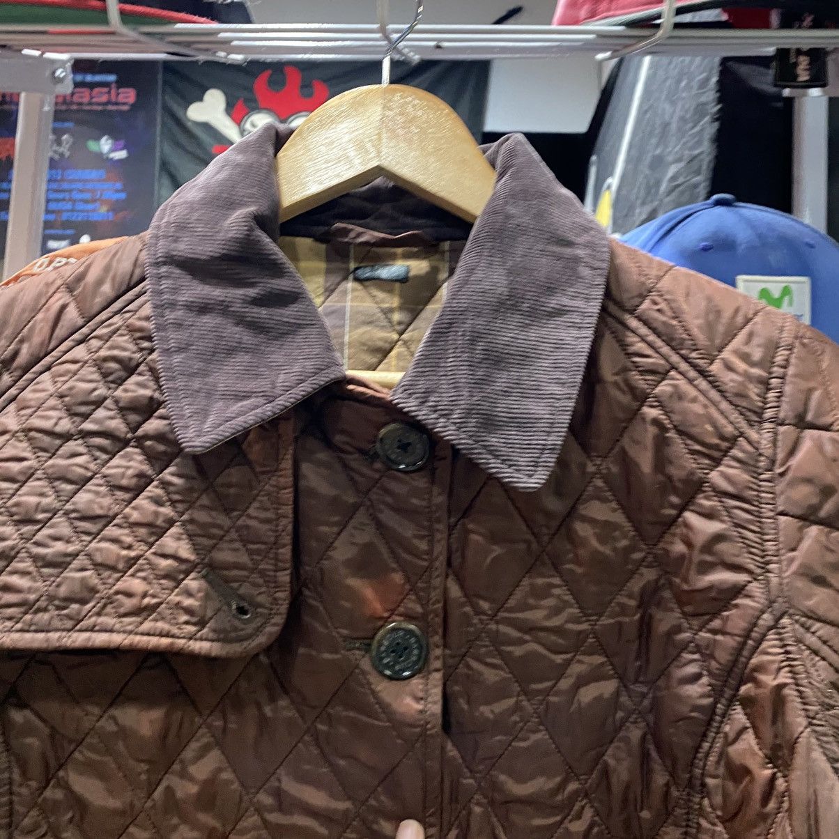 Barbour × Vintage Vintage Barbour Quilted Jacket Size M - L Size US L / EU 52-54 / 3 - 10 Thumbnail