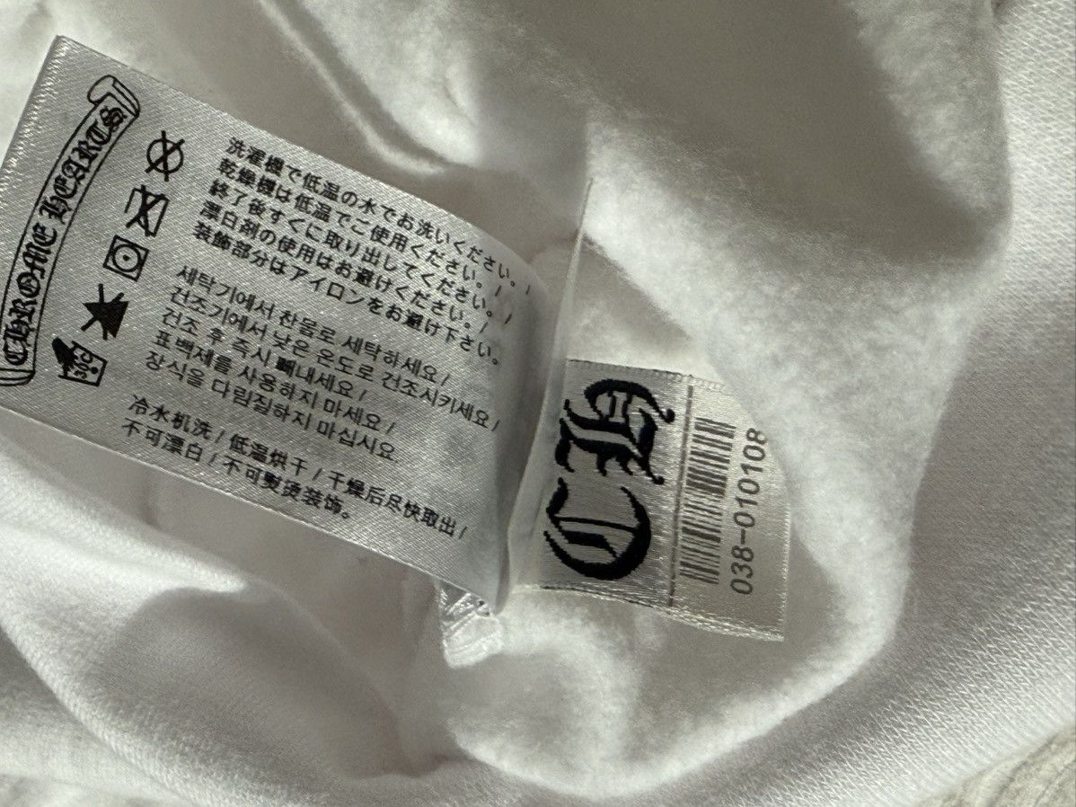 Chrome Hearts Chrome Hearts Zip Hoodie White Blue SZ Large Authentic FW25 Size US L / EU 52-54 / 3 - 11 Thumbnail