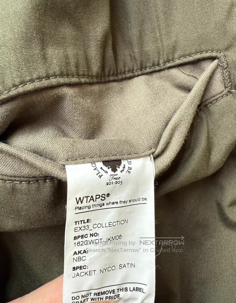Wtaps Wtaps Military-style jacket Size US S / EU 44-46 / 1 - 5 Thumbnail