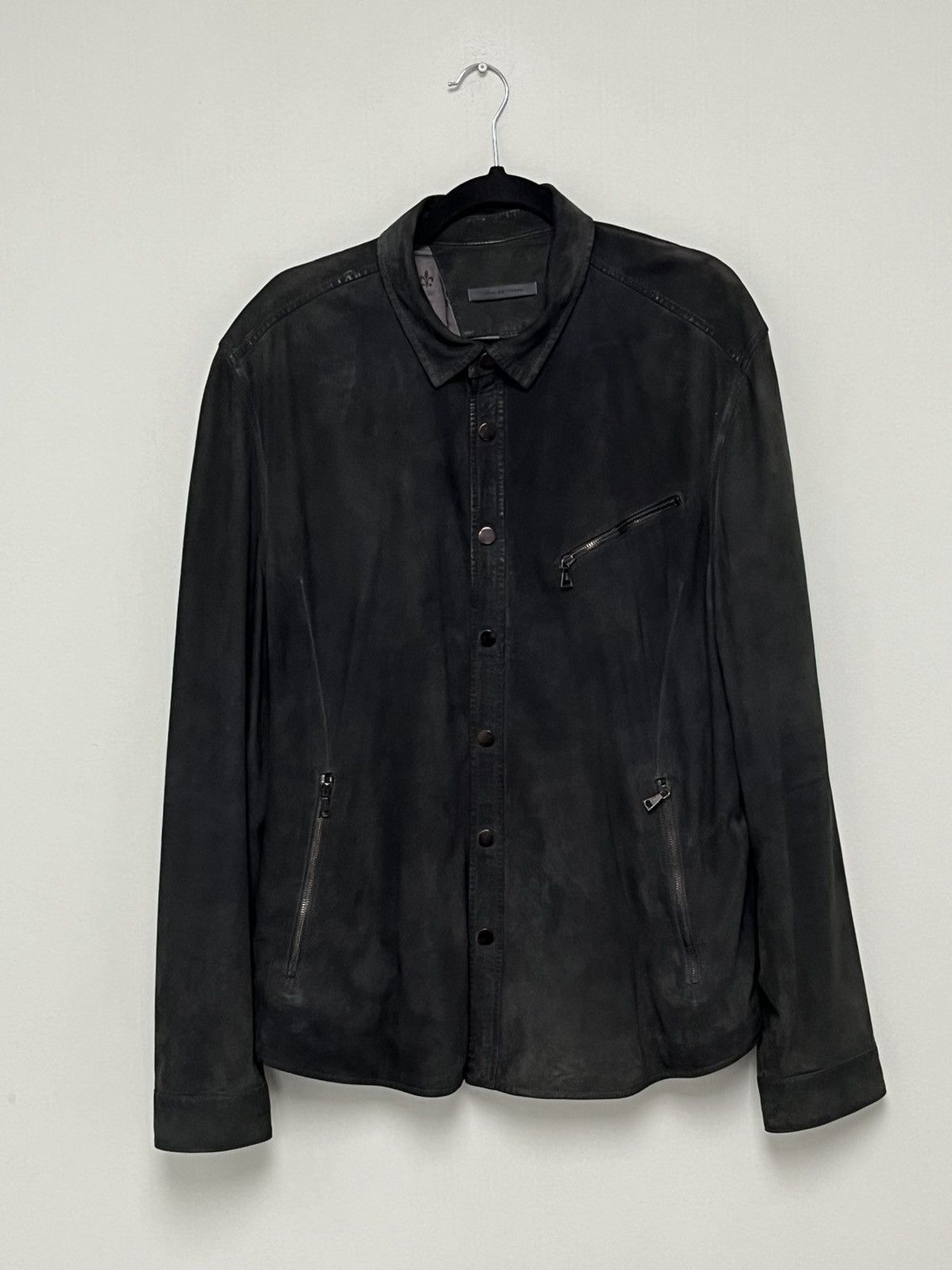 John Varvatos Kadd goat suede shirt jacket. 58 Size US XXL / EU 58 / 5 - 11 Thumbnail