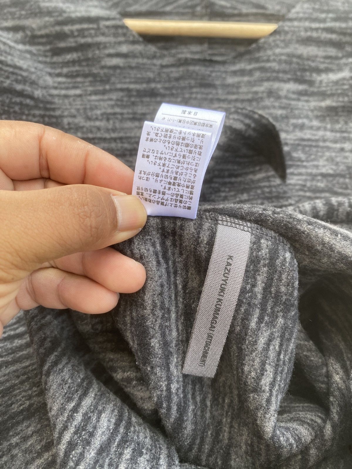 Kazuyuki Kumagai Attachment Rare Kazuyuki Kumagai Attachment Wool Sweater Size US M / EU 48-50 / 2 - 18 Thumbnail